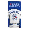 [Personalization Only] OFFICIAL MLB Jersey Personalized Beach Towel - Toronto Blue Jays