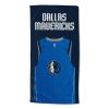 [Personalization Only] OFFICIAL NBA Jersey Beach Towel - Dallas Mavericks