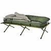 Outdoor Adventure With 1 Person Folding Pop Up Camping Cot Tent